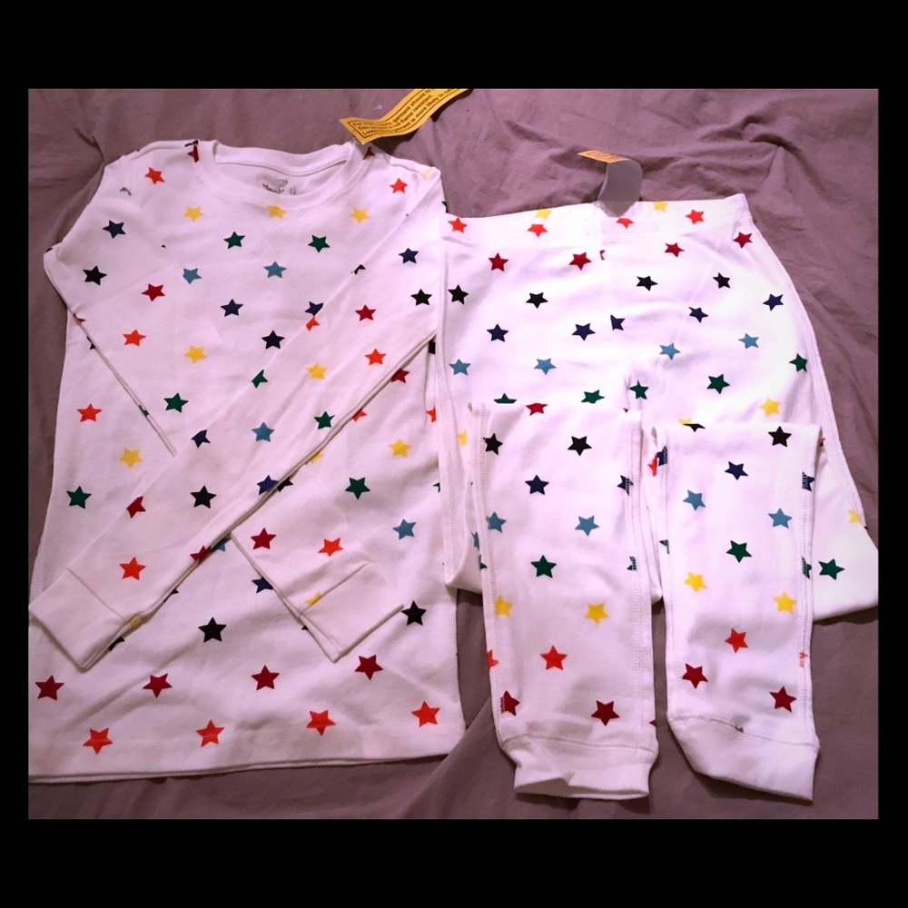 Primary Rainbow Star PJ Set